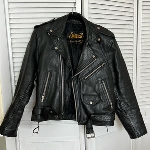 Genuine Leather Moto Jacket